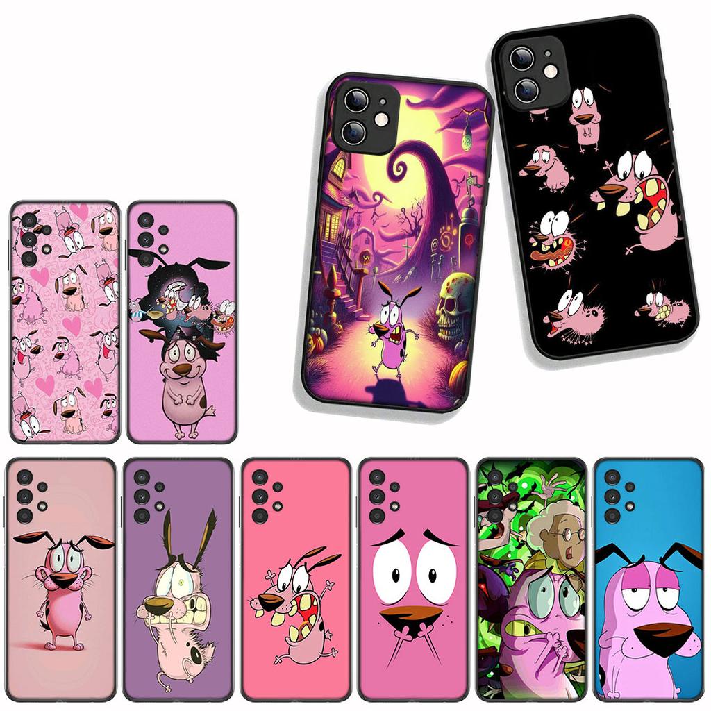for Motorola Moto G04 G13 G14 g45 G22 G23 G20 G32 G34 G35 G64 G82 G84 G53 G60 E14 E15 E13 Case Anime C-Courages Dog C-Cowardlys