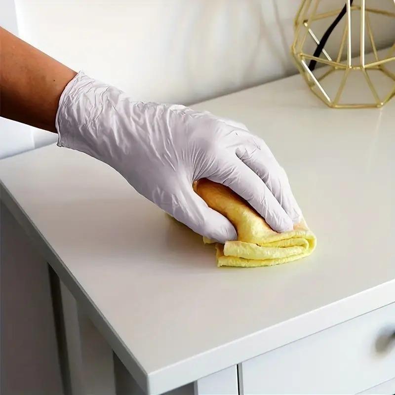 20/50/100PCS Disposable  White Nitrile Gloves for Kitchen Cleaning Manicure Dishwashing Waterproof Household Cleaning Tools