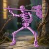 Non-Toxic 3D Skeleton Model Assembly Toy Multi Joint Mobile Skull And Bone Puppet Decoration Action Figures Anime Gifts Games Toys