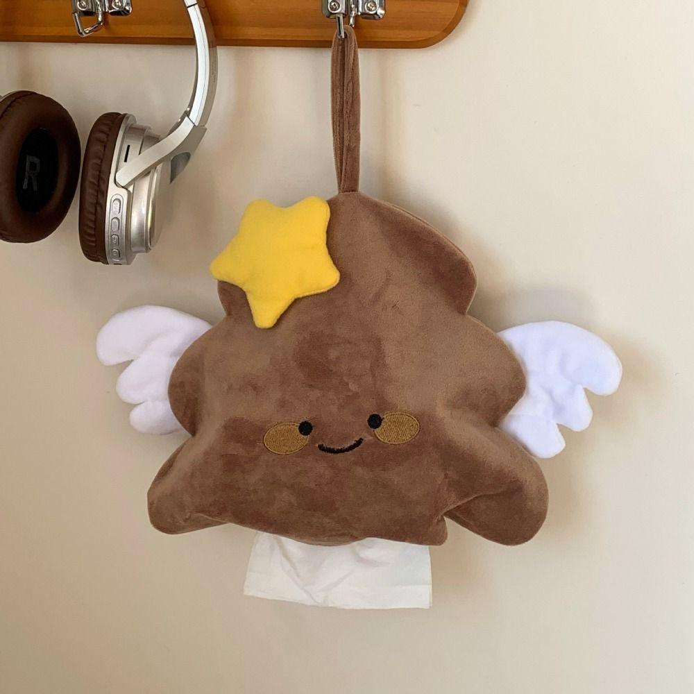 Cartoon Hängender Serviettenhalter Kreativer Handtuchpapierhalter Auto Servietten Spender für Autogebrauch