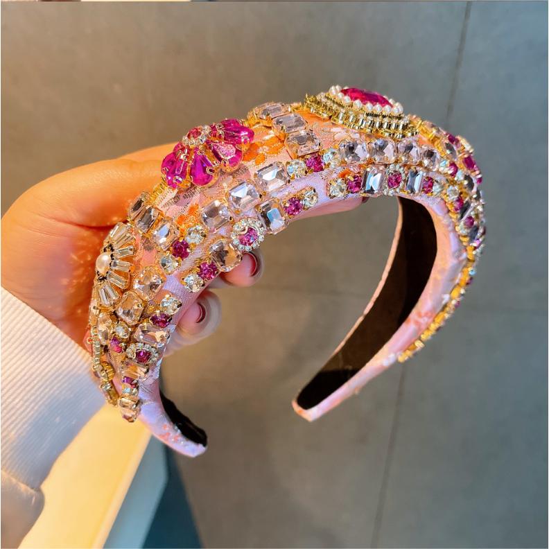 Baroque Hairbands Crystal And Diamante Hairbands Velvet HairBands Shopping And Party Elegant Headbands
