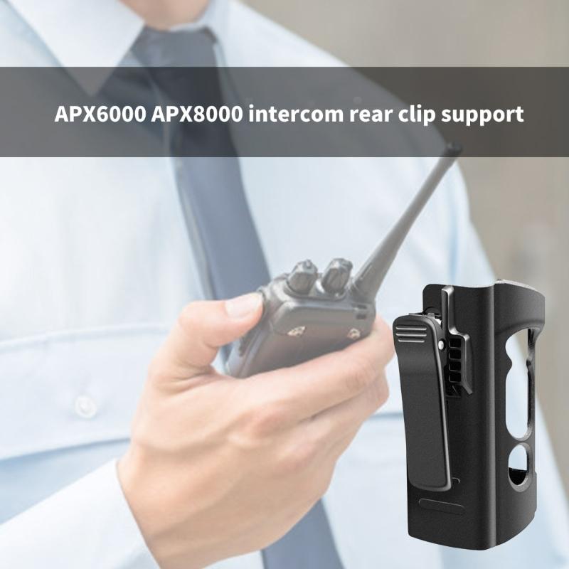 Radio Holder Carry Case Radio Holder Holsters with Clip Two Way Radio Holder for APX6000 APX8000 PMLN7901 PMLN7901A