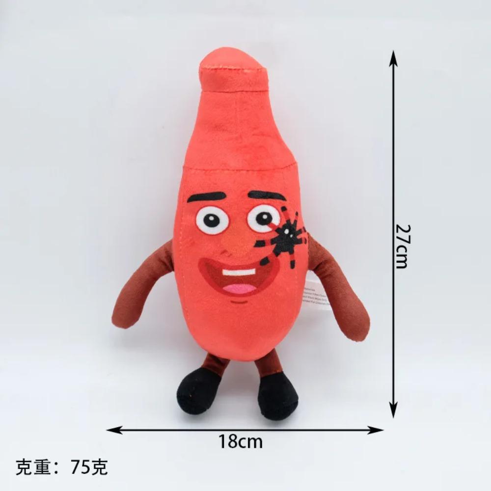 25cm Steal A Brainrot Esok Schule Plüsch Nr. 9 Haus Stofftier Plüsch Stofftier Spielzeug Kawaii Spielzeug für Kinder Weihnachtsgeschenke