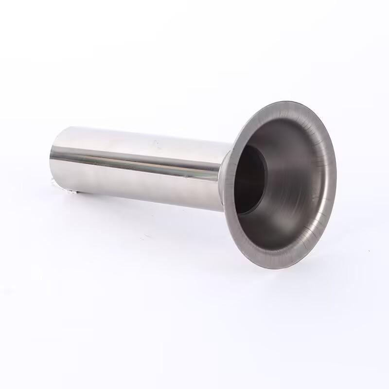 Stainless Steel Rib Tube Sausage Pig Intestine Casing Funnel 22#