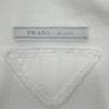 Prada White 138590 Triangle Crop Zip-Up Parka Jacket M whiteUsed