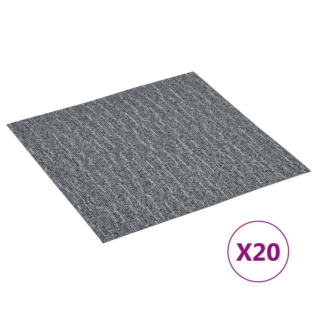 Self Adhesive Floor Planks 30.5 x 30.5 cm 20 pcs PVC
