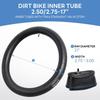 PaoWin Two Inner Thick with TR4 Motorcycle Suitable for and 2.75-21 Tubes, Wall, Heavy-Duty, Valve, 2.75/3.00-21 Tubes, 2.75-21 3.00-21