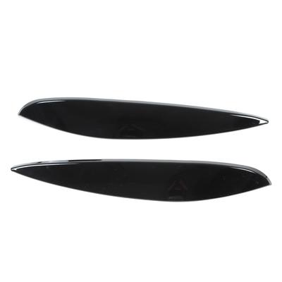 2pcs Headlight Eyebrow Left Right ABS Replacement for Benz Smart 453 Fortwo Forfour 2015‑2020