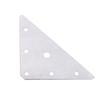 1Set (5 Triangle Codes 5Bag Screws) Stainless Steel Corner Code Triangle Connector Flat Angle Iron Fixed Lamination Accessories