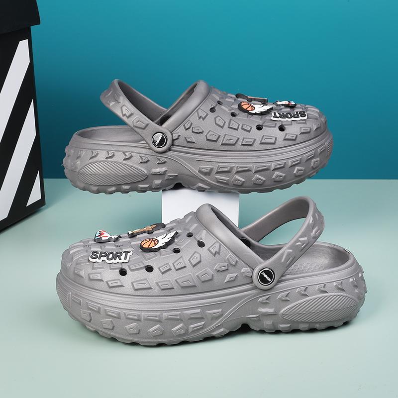 Fashion Flat Sandals Men Shoes 2024 Slippers Men Garden Platform Sandals Man Summer Sandals Male Sneakers Outdoor Flip Flops Home Clogs