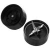 2 Pack Replacement Cross Blade Parts for Magic 250W Blender, Juicer and Mixer, Blender Replacement Parts MB1001