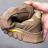 Oulylan Men Anti Scalding Safety Boots Anti Smash Working Shoes With Steel Toe Anti Puncture Industrial Safety Shoes