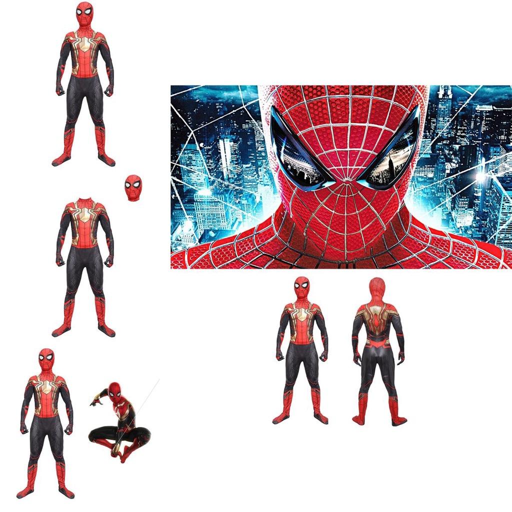 Spiderman No Way Home Kostüm Jumpsuit Exquisite Verarbeitung Perfekte Nähte