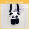 Panda Plush Cartoon Shoulder Bag Cute Little Girl Slung Shoulders Childlike