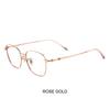 Ultra-Lightweight Titanium Glasses Frame Japanese Retro Eyeglasses Men's Business Casual Women's Petite Face Fashion Eyewear