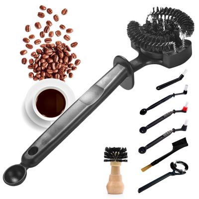 Leeseph Coffee Machine Cleaning Brush Tool,Barista Espresso Machine Brush Cleaning Tool for Home, Coffee Store, Best Gift