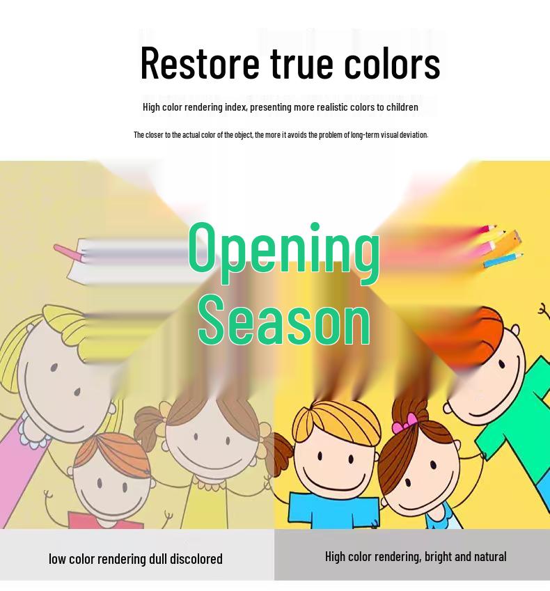 Rechargeable Double-Head Folding Desk Lamp, Eye-Protective, Bright Compact Study Light for Dorms and Students