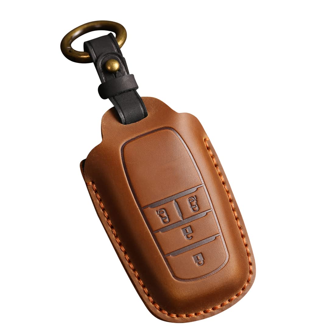 

Kinotaka Кожаный чехол для смарт-ключа Toyota Exclusive Новый Voxy 90-й серии Чехол для ключа Noah 90-й серии Крышка для ключа Новый Voxy Новый Sienta Кожаный чехол для ключа