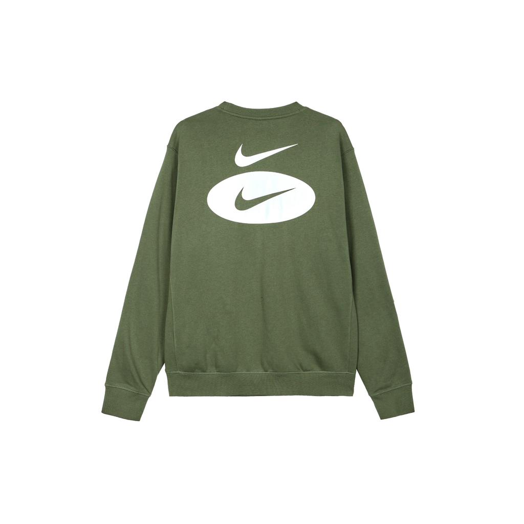 Nike Sweatshirts Men's Rugged Green Crew Neck Thickened Other DM5461-326