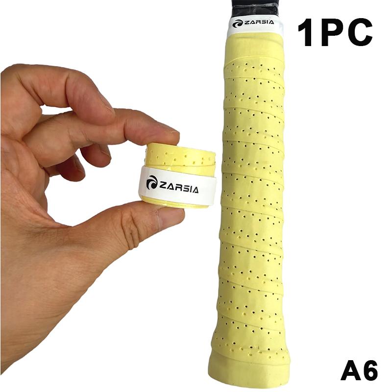 Colori Macaron Impugnature Antiscivolo per Racchette da Tennis Sensazione Appiccicosa Impugnature per Racchette da Badminton Fasce Assorbenti per Sudore Nastro Adesivo Impugnature