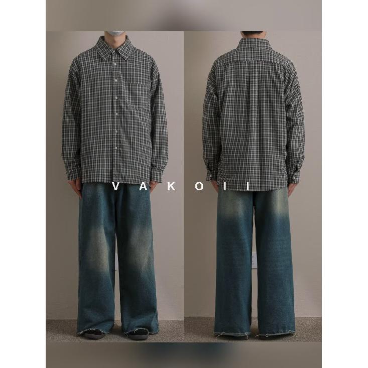 2024 Letter Long Sleeve Shirt Japanese Hong Kong Style Ins Loose Shirt Boys Summer Trendy Versatile Casual Coat