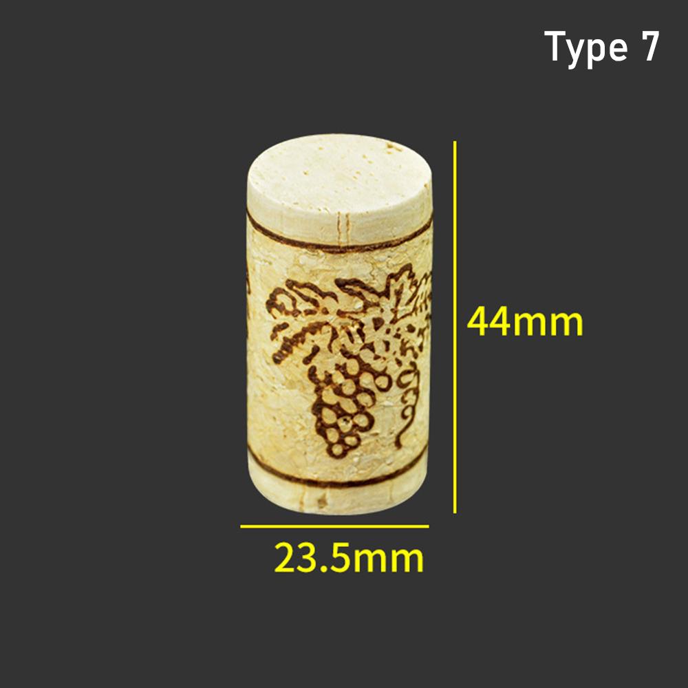 Sealing Cup Tapered Cork Plugs DIY Bottle Stopper New Wooden Wine Corks  Tools Kitchen Accessories