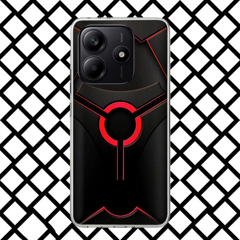 Hacker Creative Mecha Phone Case for Xiaomi Redmi Note 15 14 14S 13 12 12S 11 Pro Plus 11E 11T 11S 10S 5G Soft Cover Fundas Redm