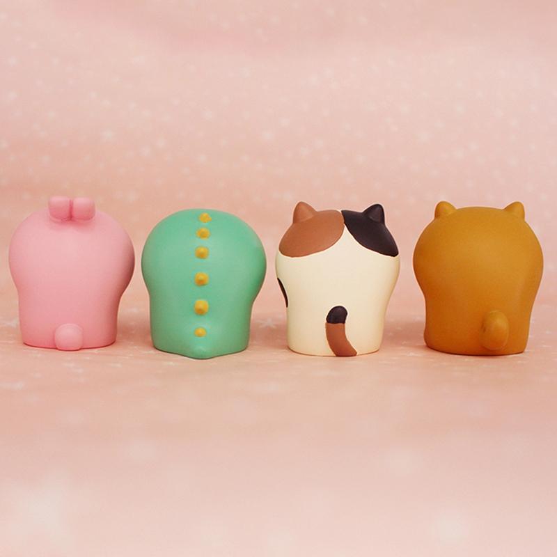 T02C!Japan Creative Cute Shiba Inu Cat Pen Holder Storage Office Storage Case Ornaments Home Decoration Accessories