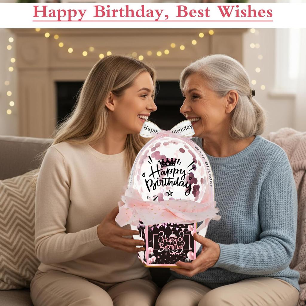 Star-shaped Hanging Banner Cross-border Birthday Money Box Birthday Party Decoration Birthday Party Atmosphere