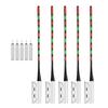 Indicatore di abboccata da pesca Luce LED Rimovibile Clip sulla Punta della Canna Bastoncino Luminoso Impermeabile LED Luce per Punta di Canna da Pesca Notturna