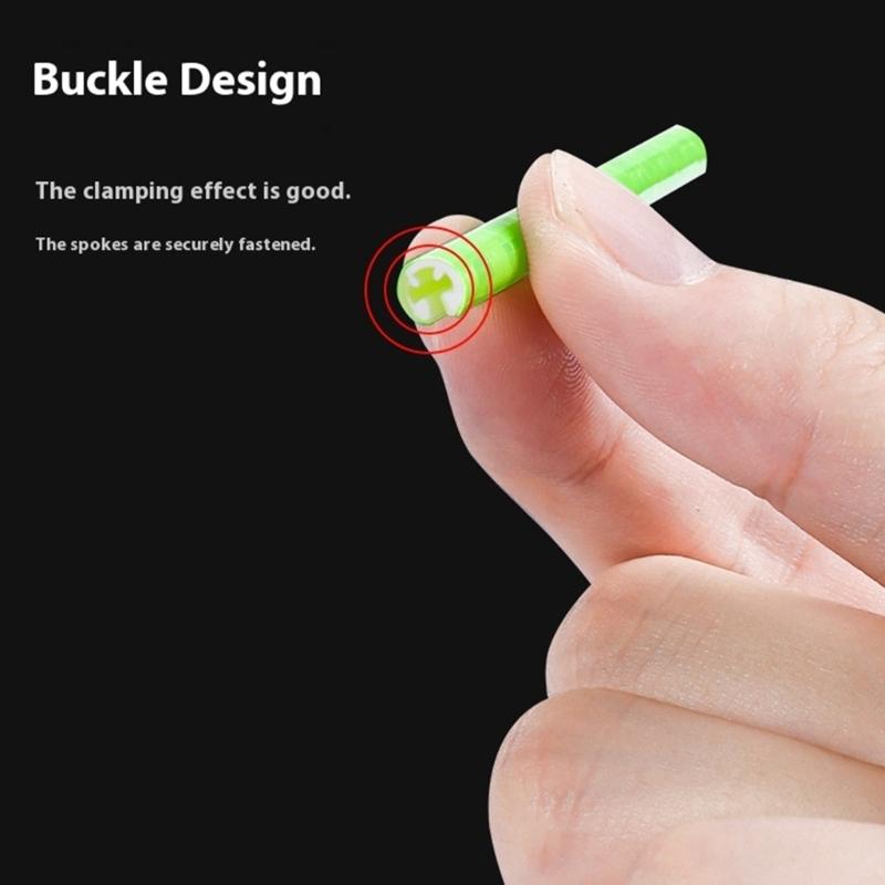 36Pcs Bicycles Spoke Skin Waterproofs Bicycles Wheel Spoke Reflectors Tube Kids Bikes Wheel Decoratives Reflectors