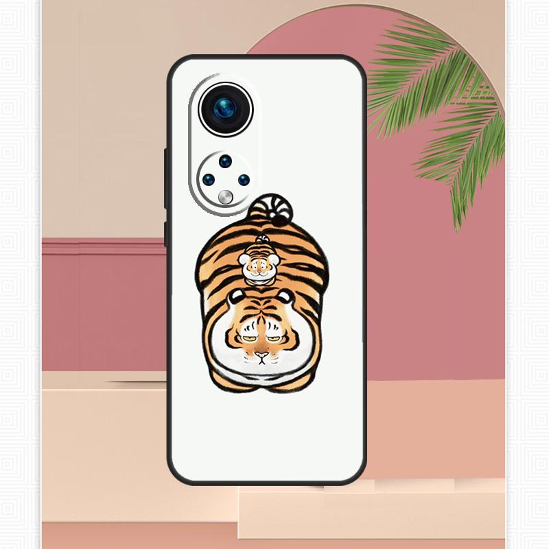 fat tiger Cartoon Funny Case For Honor Magic 8 Pro 7 6 5 Lite Honor 200 400 X9c X9b X9a X8b X8a X8c 50 70 90 Cover