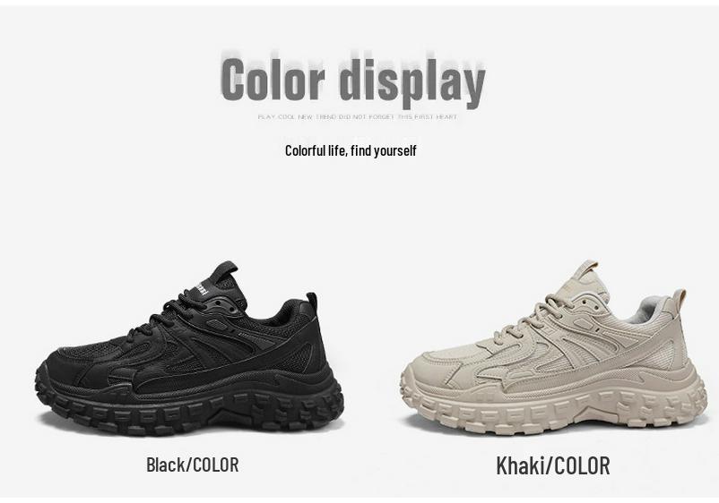 Men's Casual Versatile Non-slip Running Shoes - Breathable, Wear-resistant Spring/Summer Mesh Sports Sneakers.
