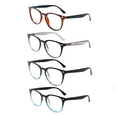 TUREZING Round High Quality Optometry Glasses for Men Women 0 To +6.0 Vision Correction