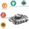 3D Metal Tank Puzzle: DIY Handmade Interlocking Model for Adults - An Educational Toy