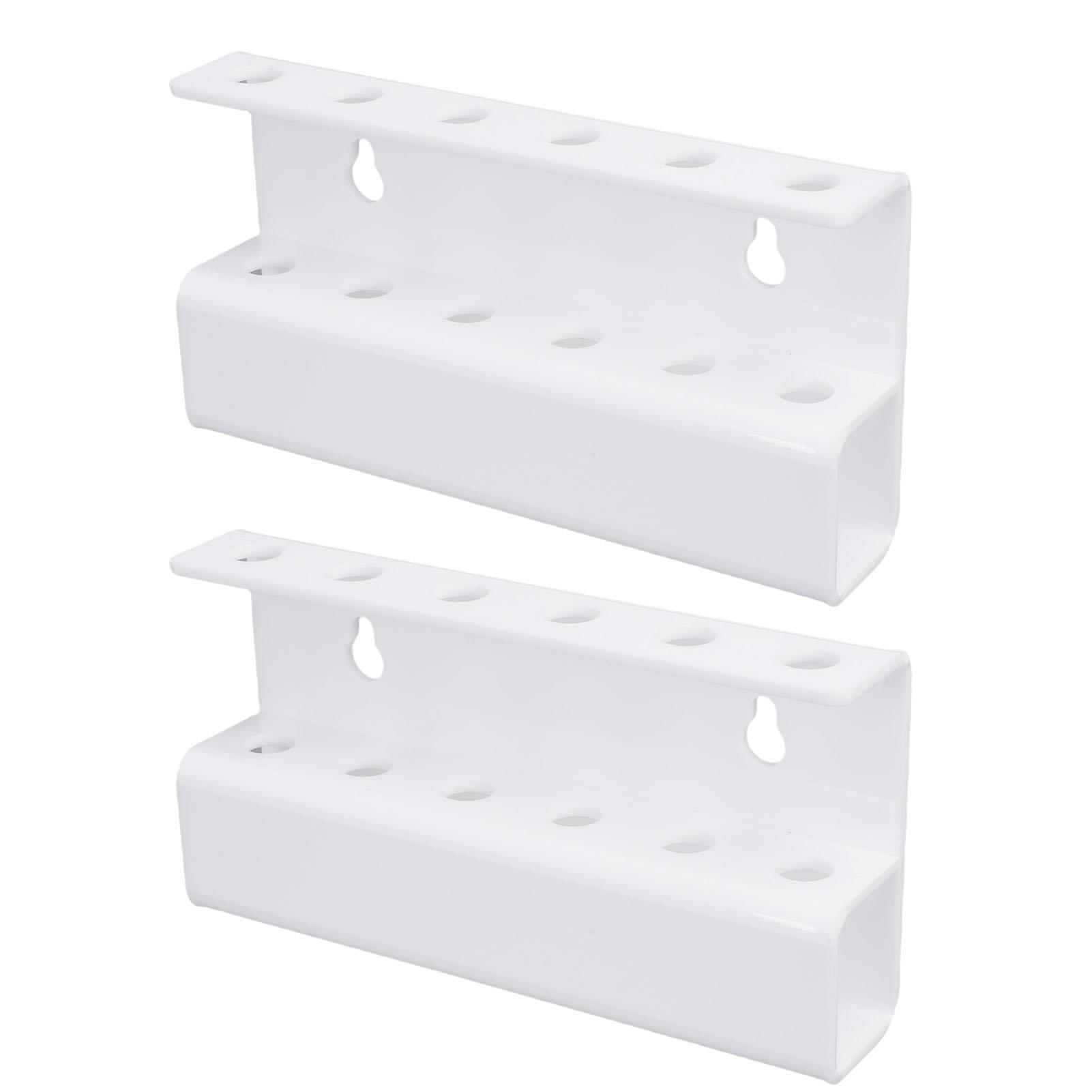 

2pcs Acrylic Holder Wall Mount Stylish Storage Rack Display Stand for Home Game Room