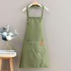 Stain-Proof Canvas Apron with Custom Logo for Western Restaurants, Hot Pot Establishments, and Milk Tea Shops