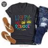 Happy Last Day Of School T Shirt Kids End Schools Out For Summer Year Teacher Vintage Washed Versatile Stylish Streetwear