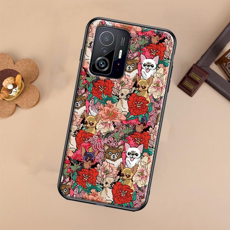 

Chihuahua Dog For POCO X5 X4 X3 F5 Pro M4 M5s F3 F4 GT C40 Phone Case For Xiaomi 12T 11T 13 Pro 12 Lite Mi 12X