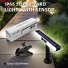 Solar Bewegungsmelderleuchte Außen Wasserdicht Clip-On Zaunleuchte mit 36 LED-Leuchten Tragbare Solar-Sicherheitsleuchte für Zaun Garage