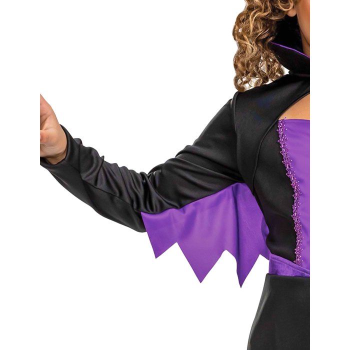 Costume De Carnaval Pour Enfants - DISGUISE - Diabolina Costume De Sorcière - Noir - Fille - 109-123 Cm