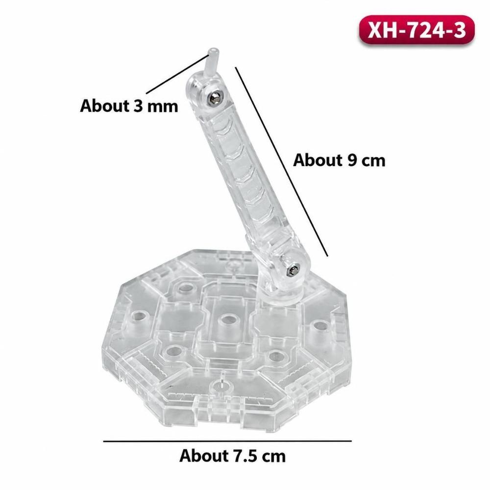 Adjustable Arm Action Figure Display Stand Transparent Action Figure Base  HG Model Figures