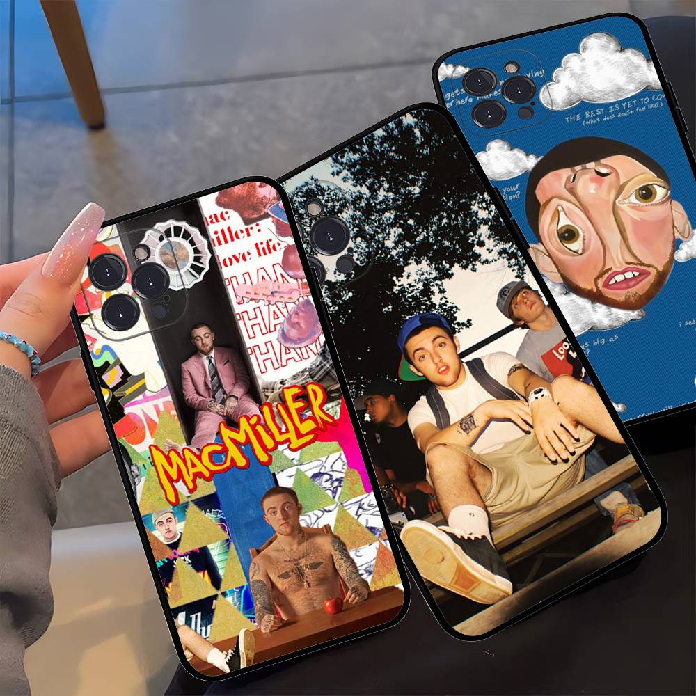 Cool M-mac Miller Phone Case For Iphone 17 16 15 16e 14 13 12 11 Pro Max Plus Case Cover Coque