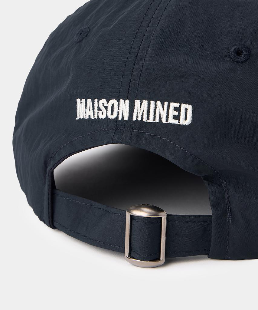 MAISON MINED Nylon Trucker Cap Navy