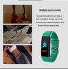 115Plus Wasserdichtes Bluetooth Smart Armband - Herzfrequenz-, Blutsauerstoff-, Blutdruckmessgerät für Erwachsene