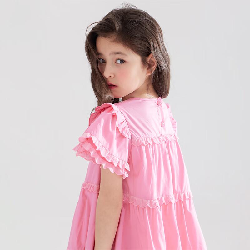 Mucmukn Girls' Tencel Cool Cotton Princess Dress