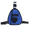 Triangle Chest Sling Bag Multifunction Walkie Talkie Storage Crossbody Bag Adjustable Strap For Outdoor Cycling Daily Use