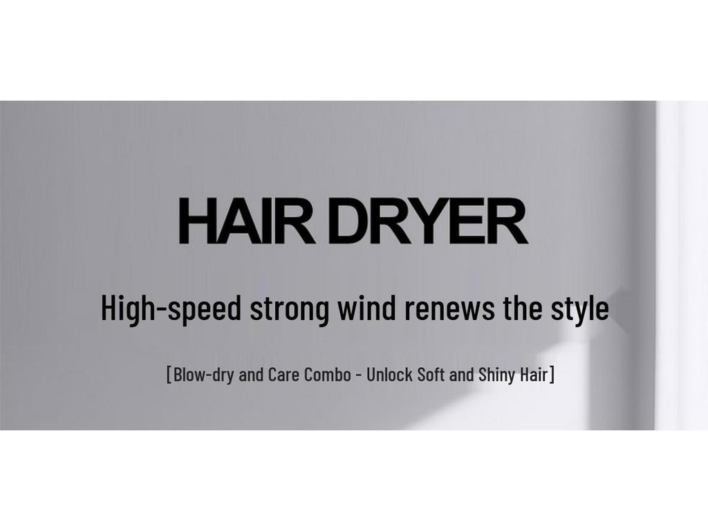 Portable Quick-Drying Folding Hair Dryer for Home, Dorm, Hotel, Travel