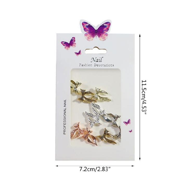 Nail Jewelry Luxury Alloy Nail Art Rhinestones Shiny Nail Crystals Diamond Gems