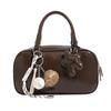 Bag Niche Bowling Bag, New Retro Handbag, Shoulder Bag, Crossbody Bag, Women's Boston Bag